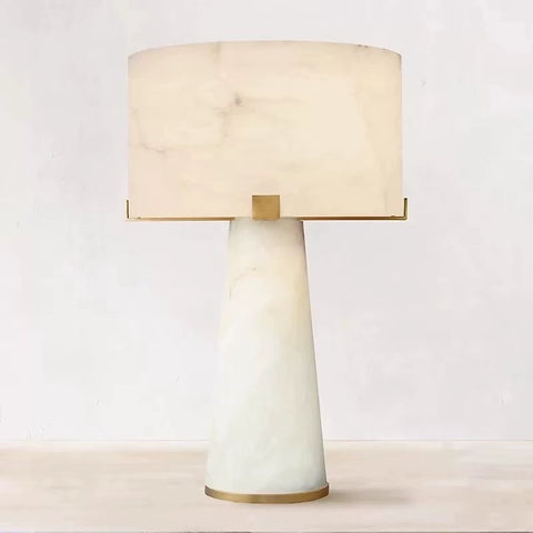 Simple Modern Spanish Marble Living Room Model Room Study Sales Office Bedroom Bedside Table Lamp