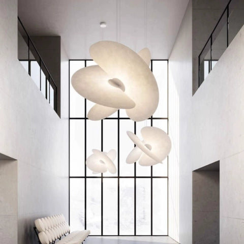 Loft Chandelier Apartment Duplex Stairs Villa Empty Living Room Dining Room Bedroom Art Creative Chandelier