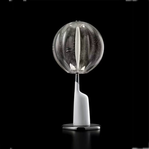 Italian Bedroom Bedside Living Room Light Luxury Crystal Glass Ball Art Desk Lamp