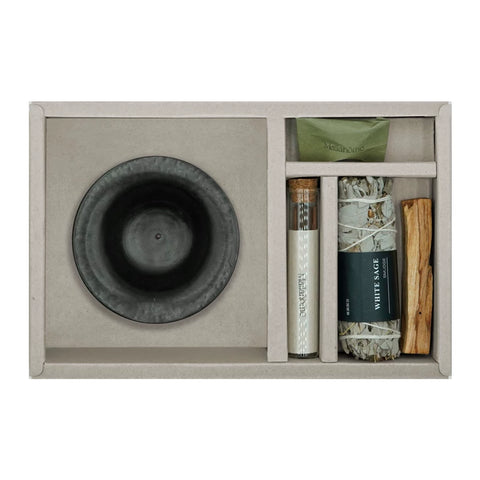 Mailahome Mini Walking Stick Gift Box Aromatherapy Fragrance Cedar Peruvian Holy Wood White Sage Incense