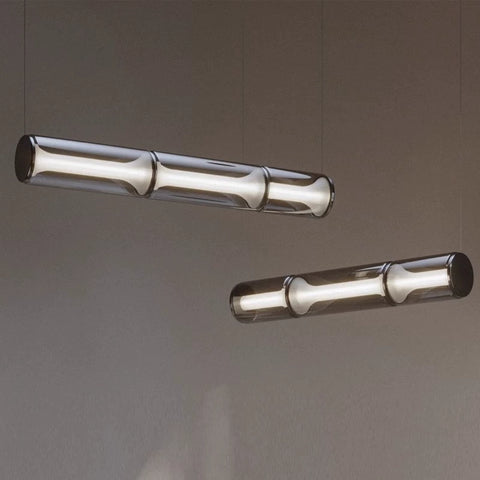 Lasvit Miles Lamps Czech Shadow Glass Floor Lamp Living Room Bedroom Bedside Table Lamp Long Dining Room Chandelier