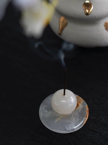 Black Blaze Australian Import Round Ball Incense Stand Aromatherapy Burner Incense Holder Incense Holder Incense Holder
