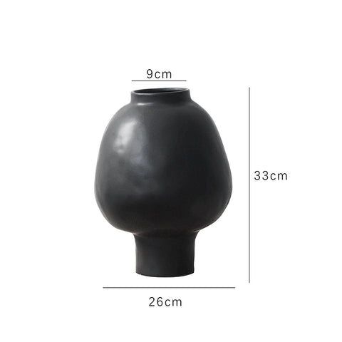 Shape French Medieval Style Ceramic Vase Home Porch B & B Hydroponics Ins Wind Flower Arrangement Ornament