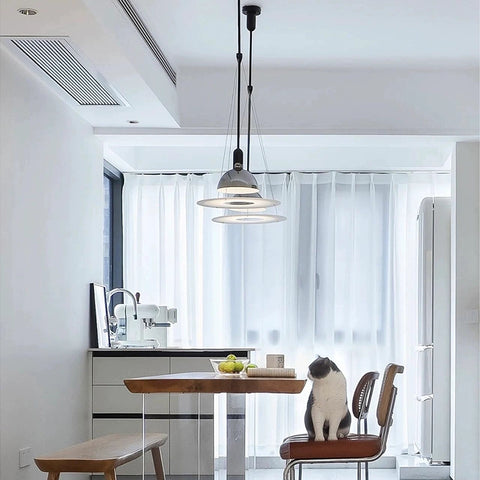 Italian Restaurant Chandelier Simple Modern Study Flying Saucer Dining Table Minimalist Lamp