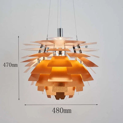 PH Pine Cone Nordic Simple Modern Danish Lamp Bedroom Living Room Dining Room Sales Department Villa High-end Place, Chandelier