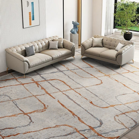 Carpet, Living Room, High-grade Light Luxury Caramel Color, Bedroom, Bedside Blanket, Anti-fouling and Dirt-resistant, Easy To Take Care of, No Hair Loss