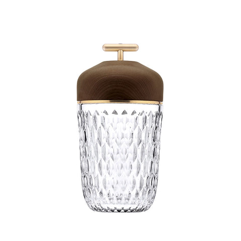 Internet Celebrity Same Crystal Lamp, Ornament Pine Cone Diamond Atmosphere Charging Touch Bedside Portable Desk Lamp