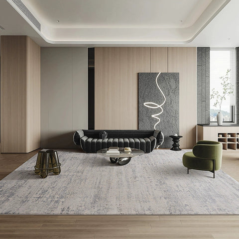 Super Soft Carpet Living Room 2023 New Cream Style Premium Light Luxury High-end Warm Beige Stroking Cats Bedroom