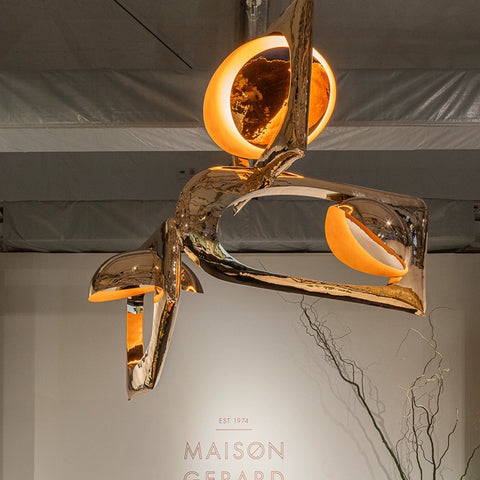 Living Room Hall Dining Room New Main Lamp Light High Sense Creative Personality Art Villa Chandelier