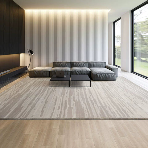 Cream Wind Carpet Living Room Premium Light Luxury Italian Minimalist High-end Household Coffee Table Blanket Bedroom Bedside Short Hair Blend