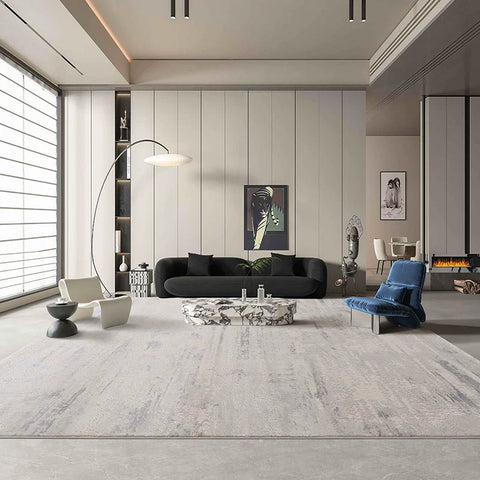 Super Soft Carpet Living Room 2023 New Cream Style Premium Light Luxury High-end Warm Beige Stroking Cats Bedroom
