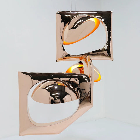 Living Room Hall Dining Room New Main Lamp Light High Sense Creative Personality Art Villa Chandelier