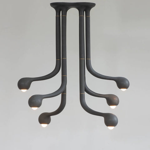 New Artistic Minimalist Modern French Creative Bedroom Model Room Wabi Sandy Wind Villa Living Room Dining Room Chandelier