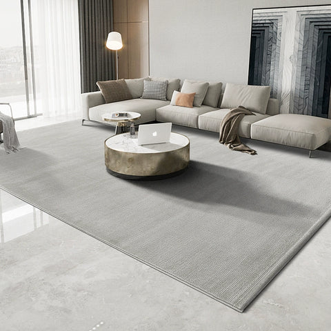Carpet Living Room Modern Simple Nordic Home Coffee Table Blanket Bedroom Bedside Bed Front Blanket Gray Lines Can Be Customized