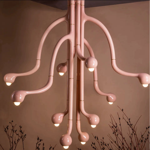 New Artistic Minimalist Modern French Creative Bedroom Model Room Wabi Sandy Wind Villa Living Room Dining Room Chandelier