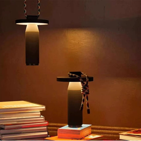 Postmodern Extremely Simple Nordic Bedroom Study LED Italian Flos Charging Touch Dimming Small Desk Lamp