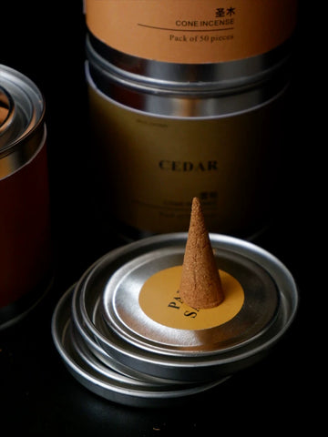 Mailahome Plant Tower Incense Cone Incense Aromatherapy Fragrance Cedar Sacred Wood Thuja White Sage