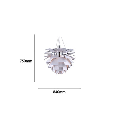 PH Pine Cone Nordic Simple Modern Danish Lamp Bedroom Living Room Dining Room Sales Department Villa High-end Place, Chandelier