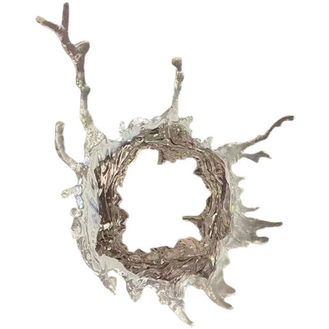 Internet Celebrity Water Drop Rui Water Mirror Living Room Porch Decoration Dream Bedroom Bathroom Water Flower Dressing Mirror Ambient Wall Lamp