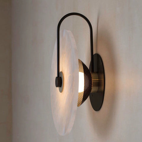 Simple Modern Personality Bedroom Bedside Nordic Art Living Room Hotel Corridor Marble Wall Lamp