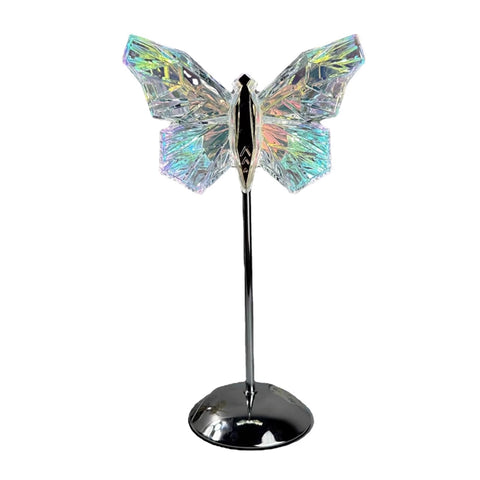 Creative Crystal Butterfly Desk Lamp Bedroom Bedside Girl Night Lamp Romantic Girlfriend Internet Celebrity Atmosphere Gift Lamp