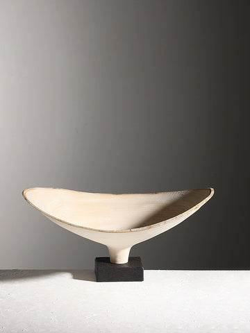 Shaped Japanese Modern Decorative Solid Wood Tray Handmade Simple Wabi Wind Living Room Entrance Coffee Table Fruit Plate Ornament