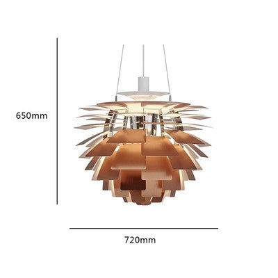 PH Pine Cone Nordic Simple Modern Danish Lamp Bedroom Living Room Dining Room Sales Department Villa High-end Place, Chandelier