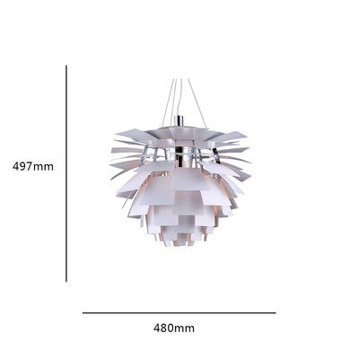 PH Pine Cone Nordic Simple Modern Danish Lamp Bedroom Living Room Dining Room Sales Department Villa High-end Place, Chandelier