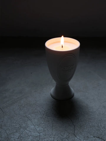 School of Paris Scented Candle - Fragrance Plant Essential Oil - Rose & Woody Scent - Indoor - Gift
