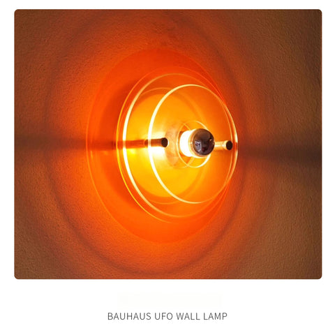 Wall Lamp Space Age Spaceage Decoration Bauhaus Colorful Retro Wabi Sabi Antique Bedroom Living Room Bed and Breakfast