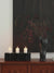 Charcoal Wood on The Shape, Black Candlestick, Ceramic Vase, Flower Arrangement, Living Room Entrance, Antique Home Decoration Pendulum 视频 1