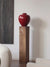 Medium-ancient Style Carmine in Shape, Large Jar, Vase, Retro Solid Wood Base, Floor-to-ceiling Decoration in The Sales Office 视频 1