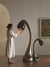 Shape French Bud Sculpture Floor Lamp FRP Stepless Dimming Living Room Bedroom Natural Growth Ambient Light 视频 1