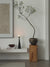 Shape on The Wabi, Wind Shine Mountain White Simulation Green Plant Tea Room Guest Dining Room Bonsai Rust Ceramic Vase Living Room Ornament 视频 1