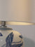 Shaped French Chinese Style Blue and White Ceramic Desk Lamp, Living Room, Bedroom, Sofa Corner, Nanyang Bedside Ambient Lamp 视频 1