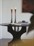 Retro Candle Holder in Shape, Medieval Small Waist Creative Home Desktop Ornament, Model Room Soft Solid Wood High Candle Holder 视频 1