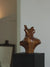 Solid Wood Sculpture Ornament Floor-to-ceiling Carbonized Wood Pillar, Wabi-sabi Wind Entrance Staircase Corner Pier 视频 1